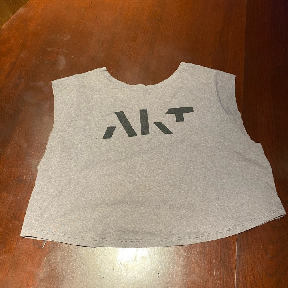 AKT Cropped and Sleeveless Muscle T